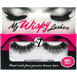 W7 My Wispy Lashes WL13 Βλεφαρίδες Ενιαίες Σετ με Κόλλα 2τμχ 5060503753099