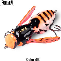Kingdom Wasp Crawl Τεχνητό Δόλωμα Φωσφοριζέ 4cm 4.2gr 03