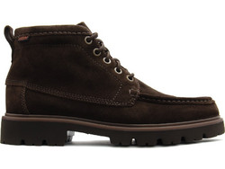 Clarks Cleyhill Hi Ανδρικά Αρβυλάκια Suede Καφέ 26320159