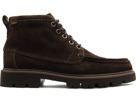 Clarks Cleyhill Hi Ανδρικά Αρβυλάκια Suede Καφέ 26320159