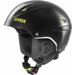 Uvex Eco Παιδικό Κράνος Σκι & Snowboard Μαύρο Lime