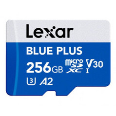 Lexar Blue Plus microSDXC 256GB Class 10 U3 V30 UHS-I A2 170MB/s