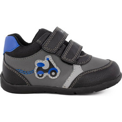 Geox Elthan Παιδικά Sneakers Ανθρακί Μπλε B361PA0MEBCC0245