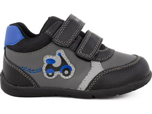 Geox Elthan Παιδικά Sneakers Ανθρακί Μπλε B361PA0MEBCC0245