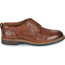 Clarks Aldwin 2 Limit Ανδρικά Σκαρπίνια Derby Δερμάτινα Καφέ 26320107