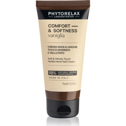 Phytorelax Comfort & Softness Vanilla Ενυδατική Κρέμα Χεριών & Νυχιών 75ml
