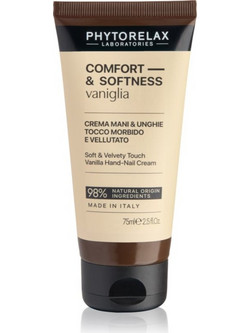 Phytorelax Comfort & Softness Vanilla Ενυδατική Κρέμα Χεριών & Νυχιών 75ml