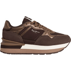 Pepe Jeans Γυναικεία Sneakers Flatforms Καφέ PLS600066-880