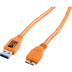 Tether CU5454 Καλώδιο USB-A Male 3.0 to USB-B Micro Male 4.6m Orange
