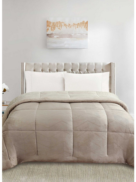 MADI Κουβερτοπάπλωμα Μονό 160x220 Aluvia Beige