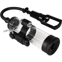 Kinksters Power Pump Max Τρόμπα Πέους με Δόνηση Μαύρη