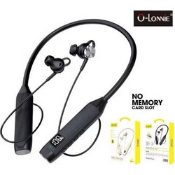 O-Lonnie MECHA D3 Ακουστικά Bluetooth In Ear Ανθεκτικά στο Νερό Black