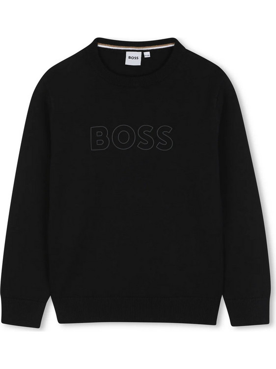 Hugo Boss Παιδικό Φούτερ Μαύρο J53388-09B