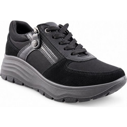 IMAC Γυναικεία Sneakers Flatforms Μαύρα 208210