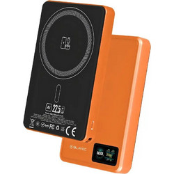 Blavec BJ-03 Wireless Magsafe Power Bank 5000mAh 22.5W με Θύρα USB-C Orange