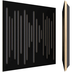 Vicoustic Wavewood Ultra Lite Ηχοαπορροφητικά Πάνελ 59.5x59.5x4.5cm 8τμχ Black Matt
