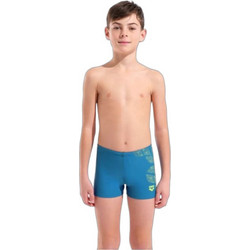 Arena Kikko Swim Αθλητικό Παιδικό Μαγιό Boxer για Αγόρι Γαλάζιο Lime 010950-606