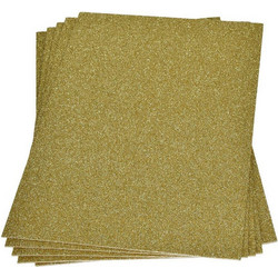 Efco Αφρώδες Χαρτί Χρυσό Glitter 20x30cm 25172