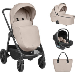 KikkaBoo Modena 2027 Καρότσι Μωρού 3 σε 1 Beige