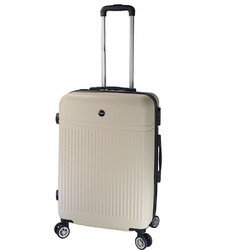 Seagull SG177 Βαλίτσα Καμπίνας 55x40x22cm με 4 Ρόδες Μπεζ