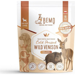 Bemo Cold Press Adult Monoprotein Grain Free with Wild Venison 3kg