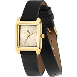 Chronostar Candy Γυναικείο Ρολόι με Μαύρο Δερμάτινο Λουράκι R3851324502