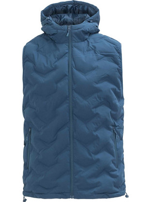 Brille Αμάνικο Ανδρικό Μπουφάν Puffer Μπλε SD241007-LBLU