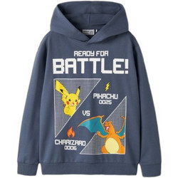 Name It Pokemon Παιδικό Φούτερ με Κουκούλα Μπλε 13257975