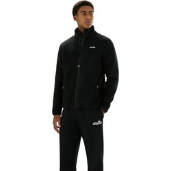 Ellesse Ανδρική Ζακέτα Fleece με Φερμουάρ Μαύρη SHF24190-011