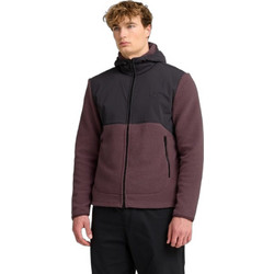 Jack Wolfskin Ανδρική Ζακέτα Φούτερ με Κουκούλα και Φερμουάρ Καφέ A66212-I0159