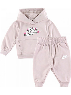 Nike Βρεφικό Σετ Φόρμας Χειμωνιάτικο Ροζ 16N378-PA1
