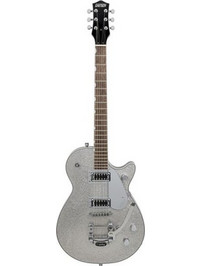 Gretsch Electromatic Sparkle Jet Ηλεκτρική Κιθάρα Single Cut με Μαγνήτες HH & Ταστιέρα Indian Laurel Silver Sparkle