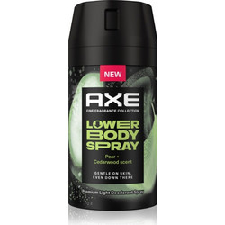 AXE Pear & Cedarwood Ανδρικό Αποσμητικό Ευαίσθητης Περιοχής Spray Χωρίς Αλουμίνιο 100ml