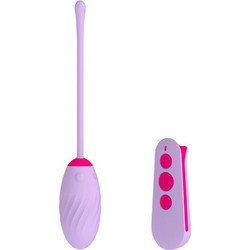 Dream Toys Δονητής Egg για Ζευγάρια με Τηλεχειριστήριο 19cm Μωβ