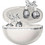 Silver Ancosun HT21 Ακουστικά Bluetooth Open Ear Ανθεκτικά στο Νερό Silver