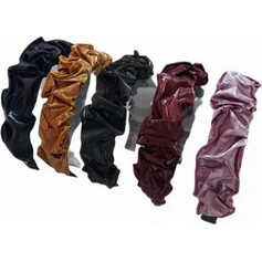 RO Accessories Στέκα Μαλλιών Σατέν Κυπαρισσί 14-0067