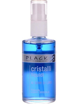 Black Professional Line Liquid Crystals Serum Μαλλιών για Επανόρθωση 50ml