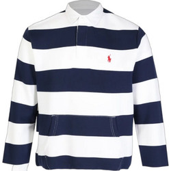 Polo Ralph Lauren Ανδρική Μπλούζα Polo Μακρυμάνικη Navy Μπλε Λευκή 710B26283-002