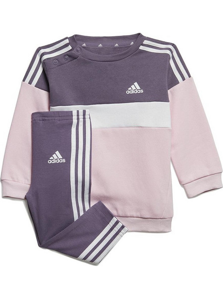 Adidas Βρεφικό Σετ για Κορίτσι Χειμωνιάτικο Μωβ Ροζ IJ6325