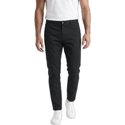 Sseinse Ανδρικό Παντελόνι Chino Ελαστικό Slim Εφαρμογή Μαύρο PSI1560SS