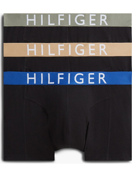 Tommy Hilfiger Ανδρικά Μποξεράκια Σετ 3Pack Μαύρα UM0UM03886-0XK
