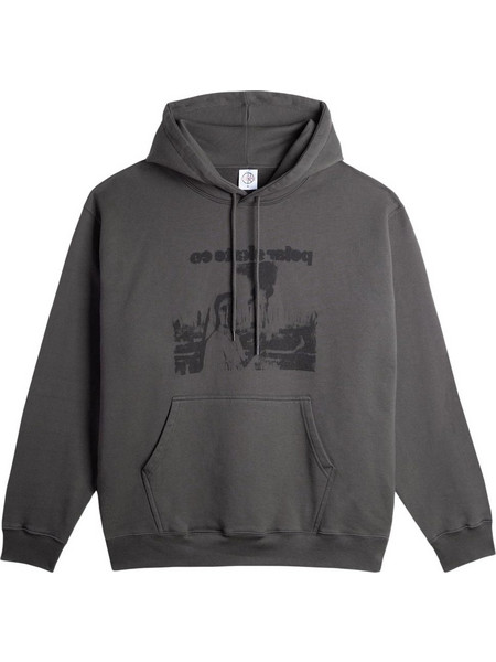 Polar Skate Co. Ανδρικό Φούτερ με Κουκούλα & Τσέπες Ανθρακί PSC-F26-10