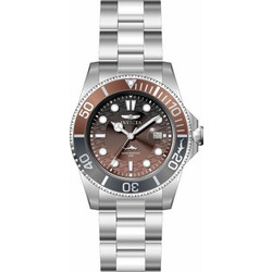 Invicta Pro Diver Ανδρικό Ρολόι με Ασημί Μεταλλικό Μπρασελέ 50900