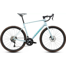 Cube Attain C:62 Race 2027 Ποδήλατο Δρόμου 28" Carbon με 24 Ταχύτητες και Δισκόφρενα Λευκό