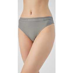 Minerva Cozy Modal Ψηλόμεσο Γυναικείο String Γκρι 90-81706-341