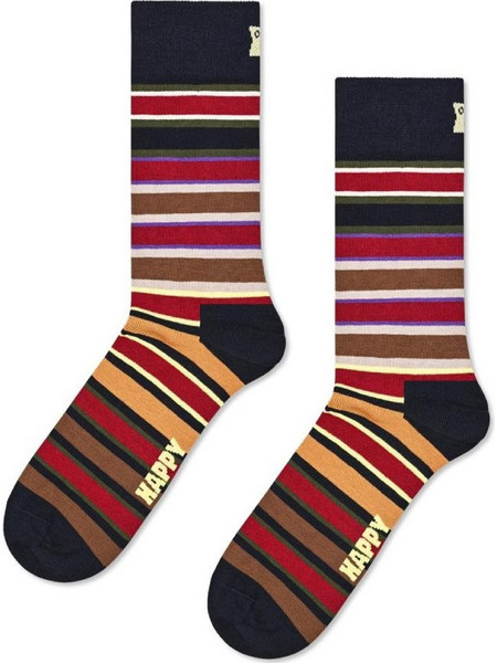 Happy Socks Fleece Ανδρικές Κάλτσες Ψηλές Πολύχρωμες P006266