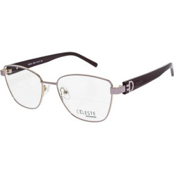Celeste 5918 LM04 Γυναικείος Σκελετός Γυαλιών Οράσεως Μεταλλικός Καφέ