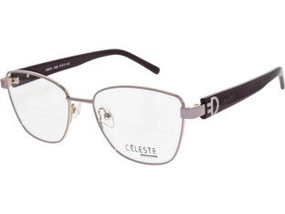 Celeste 5918 LM04 Γυναικείος Σκελετός Γυαλιών Οράσεως Μεταλλικός Καφέ