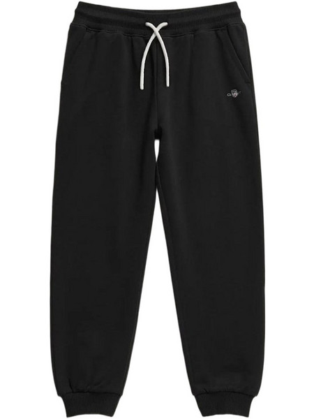 Gant Shield Sweatpants Παιδικό Παντελόνι Φόρμας Μαύρο 3G812300040-5