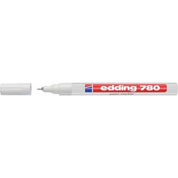 Edding 780 Μαρκαδόρος Λαδιού Paint Λευκό